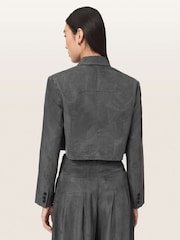 AllSaints Grey Marrlo Blazer - Image 6 of 9