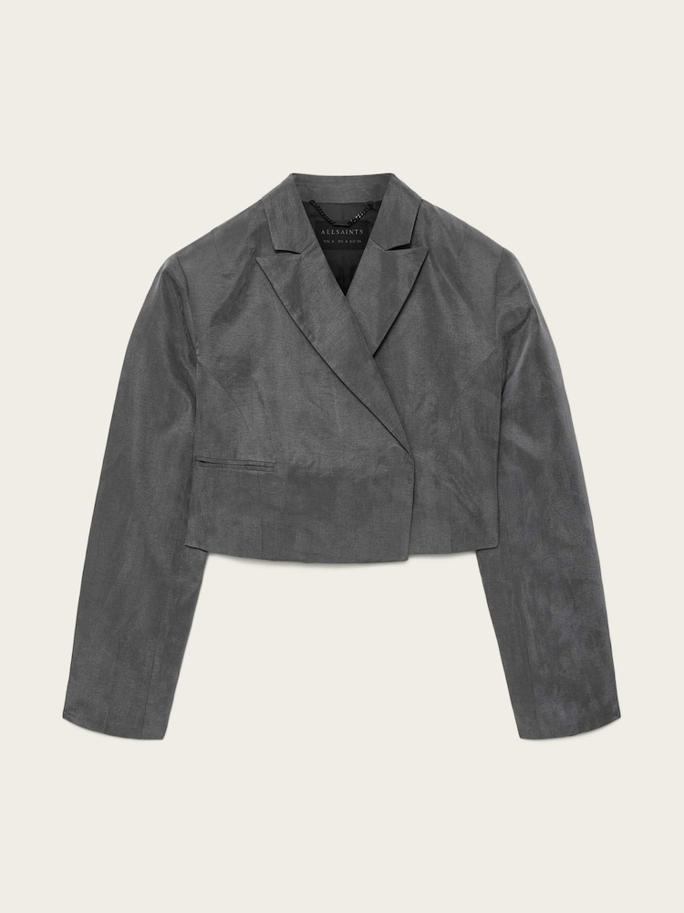 AllSaints Grey Marrlo Blazer - Image 9 of 9 AllSaints Grey Marrlo Blazer - Image 9 of 9