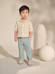 Bleu minéral - Pantalons élégants (3mois-7ans) - Image 1 de 6