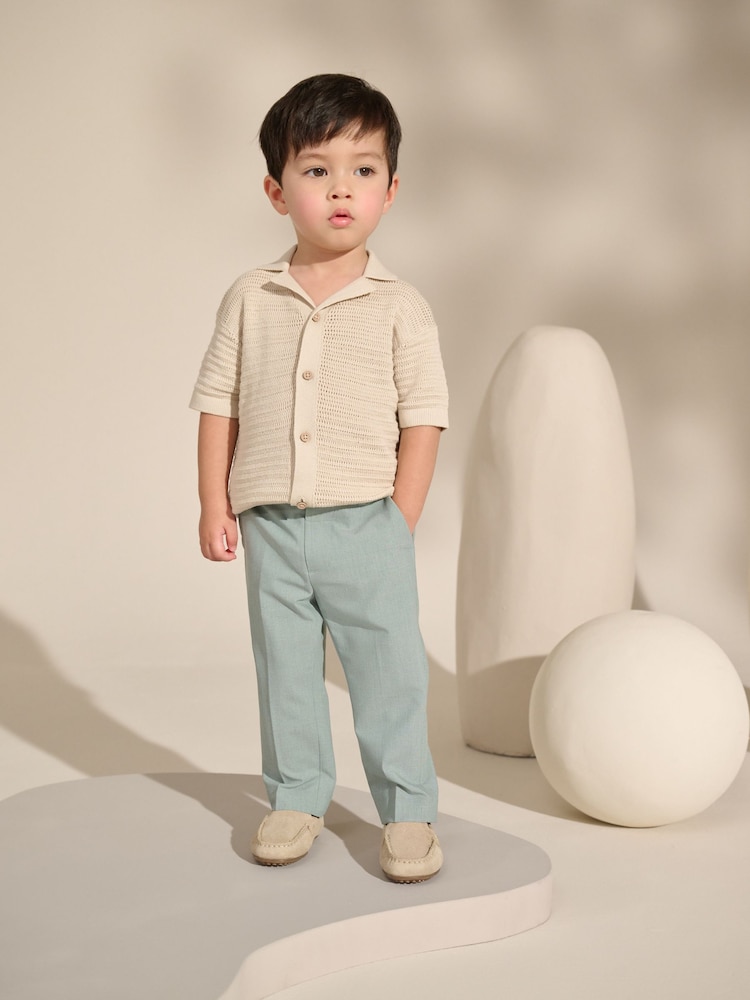 Bleu minéral - Pantalons élégants (3mois-7ans) - Image 1 of 6