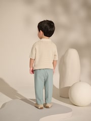 Bleu minéral - Pantalons élégants (3mois-7ans) - Image 2 de 6