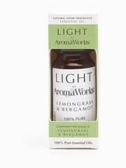 AromaWorks Light Essential Lemongrass  Bergamont Oil 10ml - Image 2 of 2