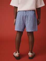 Blue Stripe Shorts (3-16yrs) - Image 3 of 5