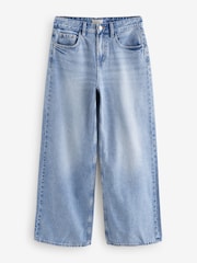 Mid Blue Wide Leg Jeans - Image 2 of 4