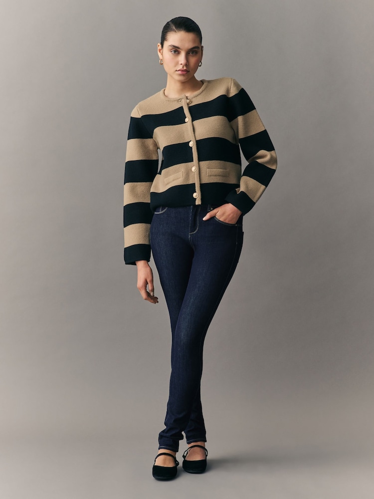 Rinse Wash Skinny 360° Stretch Jeans - Image 3 of 8
