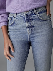 Mittelblau - Bequeme Mom-Stretchjeans - Bild 5 von 7