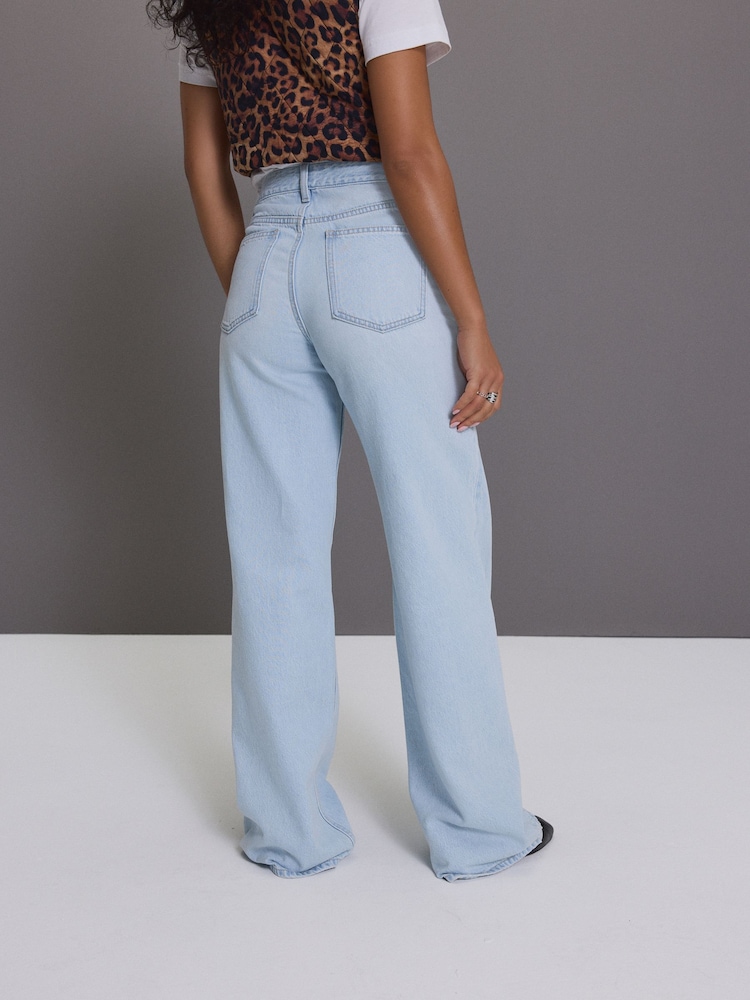 Bleach Wide Leg Jeans - Image 3 of 7