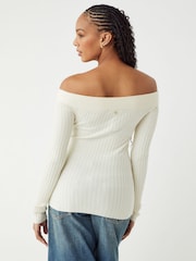 Guess Milana Creamfarbener langärmliger Pullover - Bild 2 von 8