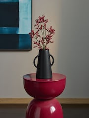 Red Artifical Kang Paw In Ceramic Vase - Image 1 of 4