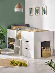 White Compton Kids Cabin Bed - Image 2 of 5