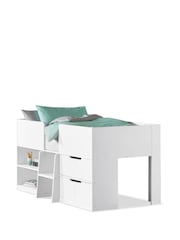 White Compton Kids Cabin Bed - Image 4 of 5