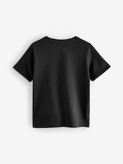 črna - Baker by Ted Baker 100% Bombažna majica 5 Pakiranje - Slika 3 iz 5