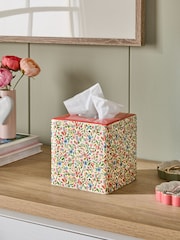 Pink Bright Floral Tissue Box - Image 1 of 1