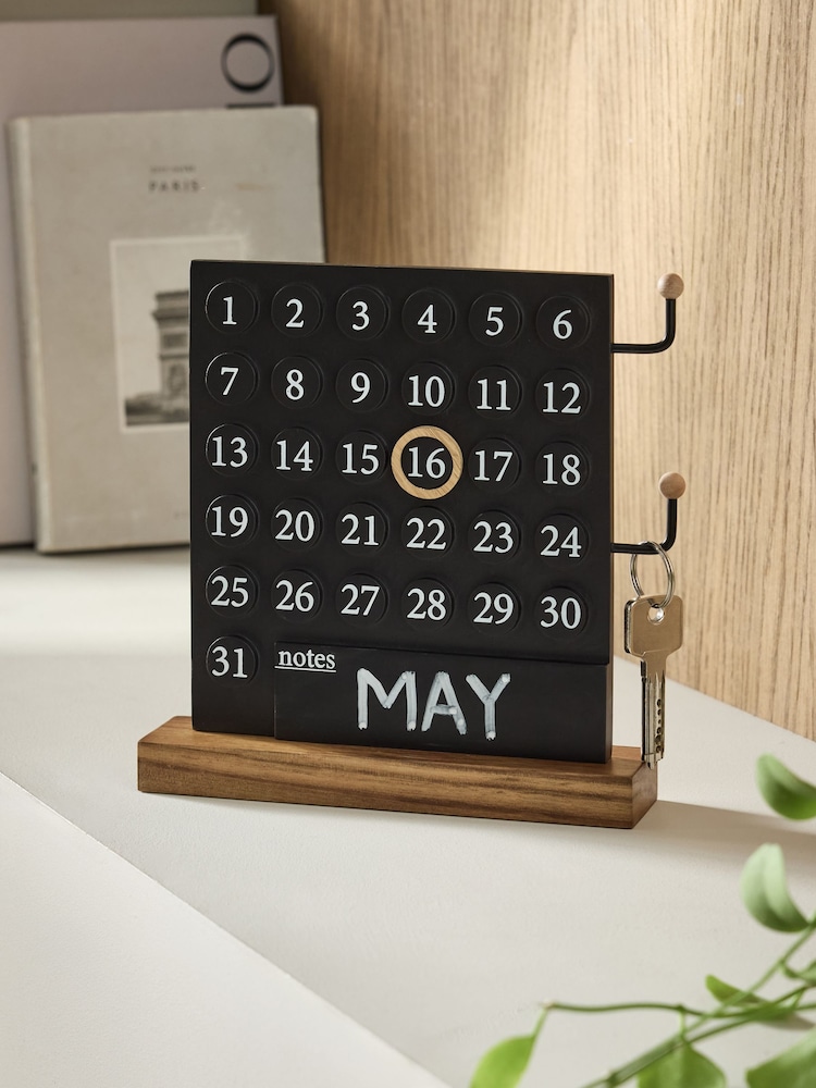Wood Bronx Calendar - Image 1 of 6
