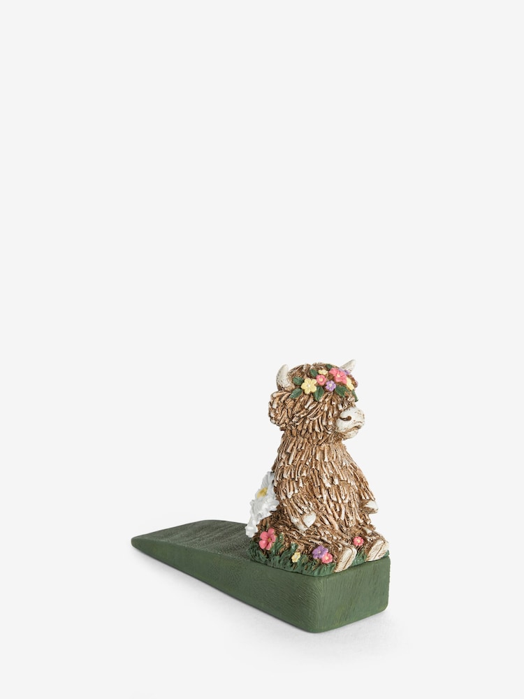 Natural Hamish The Highland Cow Doorstop - Image 5 of 7
