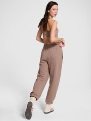 Victoria's Secret PINK Iced Coffee Brown Cuffed Fleece Joggers - Image 2 of 3