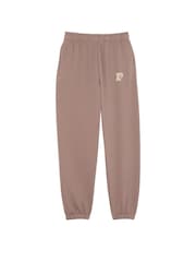 Victoria's Secret PINK Iced Coffee Brown Cuffed Fleece Joggers - Image 3 of 3