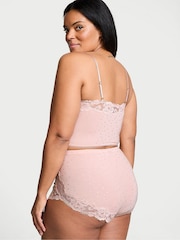 Victoria's Secret Pink Zinc Foil Heart Dot Modal Straight Neck Cami Pyjama Set - Image 2 of 3