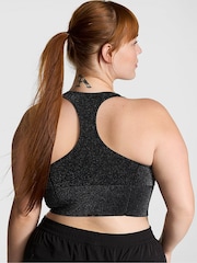 Victoria's Secret PINK Black Shine Sports Bra - Image 2 of 3