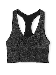 Victoria's Secret PINK Black Shine Sports Bra - Image 3 of 3