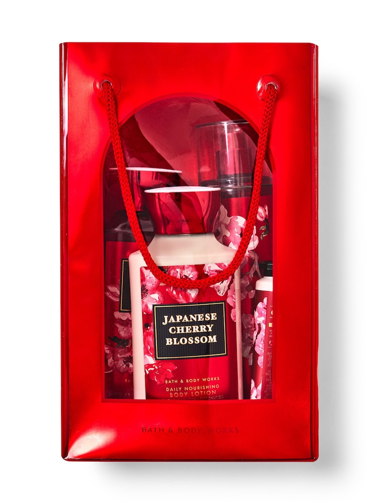 Bath & Body Works Japanese Cherry Blossom Gift Bag Set - Image 2 of 2