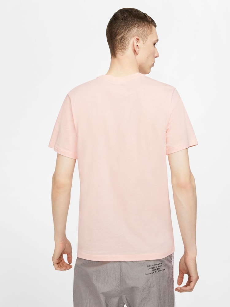 Nike Pink Club T-Shirt - Image 2 of 6