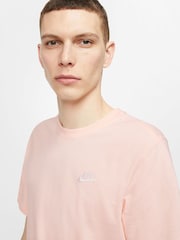 Nike Pink Club T-Shirt - Image 3 of 6