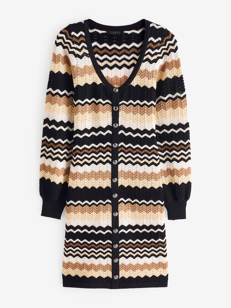 Guess Virginia Crochet Black Dress - Image 1 of 1