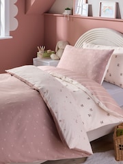 2 Pack Natural Hearts Duvet Cover and Pillowcase Set - Image 2 of 9