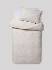 Crinkle Muslin 100% Cotton Duvet Cover and Pillowcase Set - Image 4 of 6