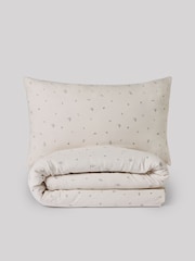 Crinkle Muslin 100% Cotton Duvet Cover and Pillowcase Set - Image 6 of 6