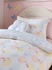 Unicorn Harlequin Printed Polycotton Duvet Cover and Pillowcase Bedding Set - Image 3 of 9
