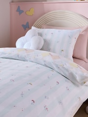Unicorn Harlequin Printed Polycotton Duvet Cover and Pillowcase Bedding Set - Image 4 of 9