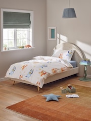 Natural Bluey and Friends 100% Cotton Duvet Cover and Pillowcase Set - Image 4 of 6