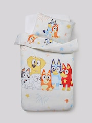 Natural Bluey and Friends 100% Cotton Duvet Cover and Pillowcase Set - Image 5 of 6
