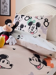 Natural Disney Mickey Mouse 100% Cotton Duvet Cover and Pillowcase Set - Image 5 of 9