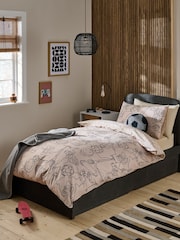 Natural Multi Hobby Duvet Cover and Pillowcase Set - Image 1 of 3