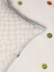Tufted Faces Duvet Cover and Pillowcase Set - Image 9 of 9