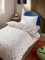 Bright Wiggle Duvet Cover and Pillowcase Set - Image 3 of 9