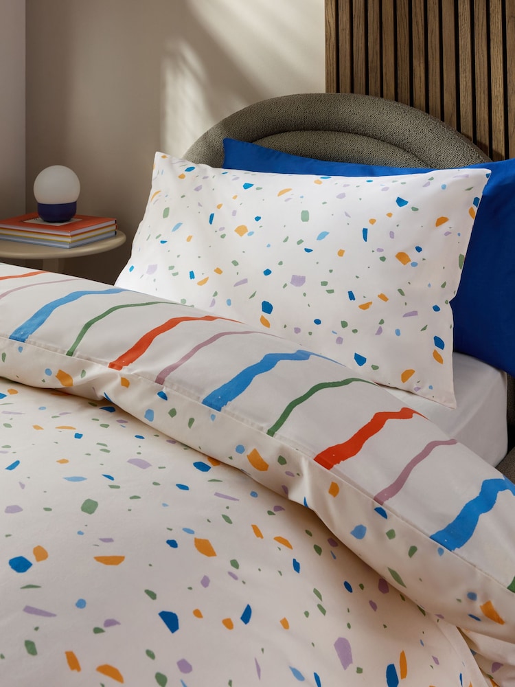 Bright Wiggle Duvet Cover and Pillowcase Set - Image 5 of 9