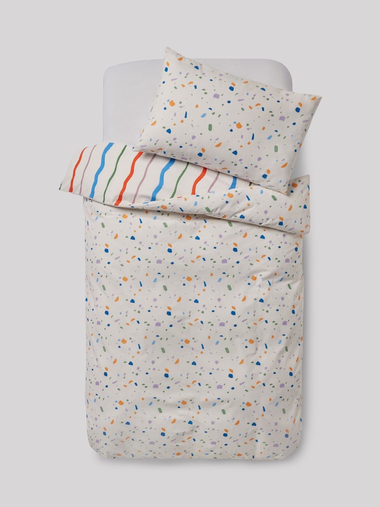 Bright Wiggle Duvet Cover and Pillowcase Set - Image 7 of 9