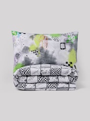 2 Pack Neon Graffiti Duvet Cover and Pillowcases Set - Image 6 of 8