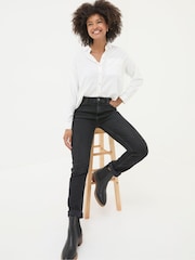 FatFace Chesham Washed Black Jeans - Image 4 of 5