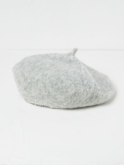 FatFace Beret Grey Hat - Image 1 of 2