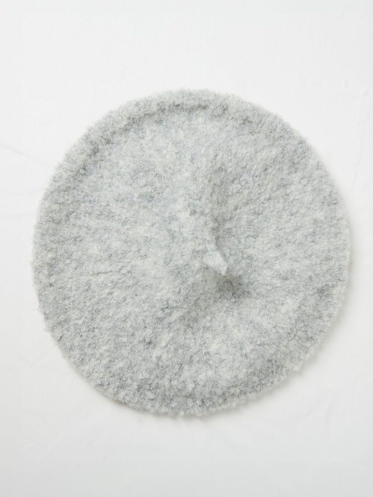 FatFace Beret Grey Hat - Image 2 of 2