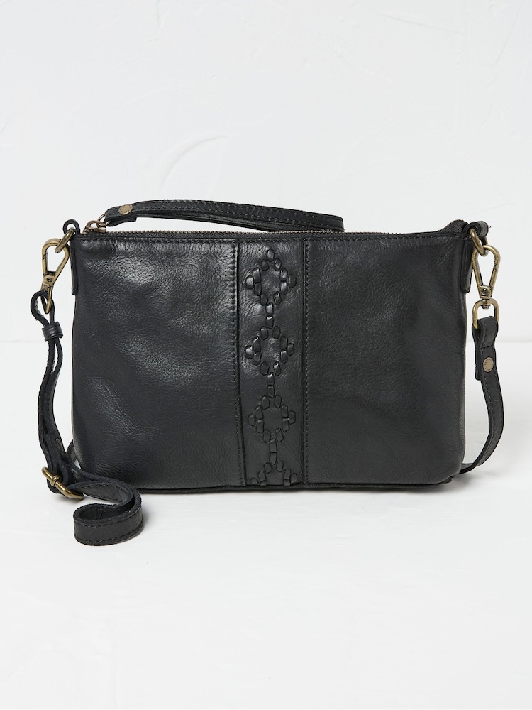 FatFace Eve Black Crossbody Bag - Image 1 of 5 FatFace Eve Black Crossbody Bag - Image 1 of 5