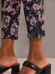 FatFace Isobel Blue Isobel Jacquard Trouser - Image 5 of 6