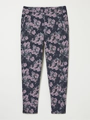 FatFace Isobel Blue Isobel Jacquard Trouser - Image 6 of 6