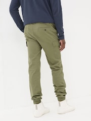 Зеленый - FatFace Cuffed Cargo Trousers - Image 2 of 7