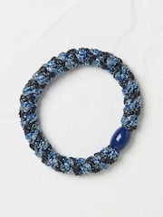FatFace Navy Blue Twist Hair Tie - Image 1 of 2